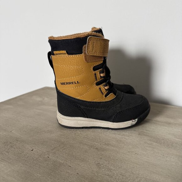 Merrell Toddler Waterproof Select Warm Leather Snow Boots 6 - Picture 1 of 8